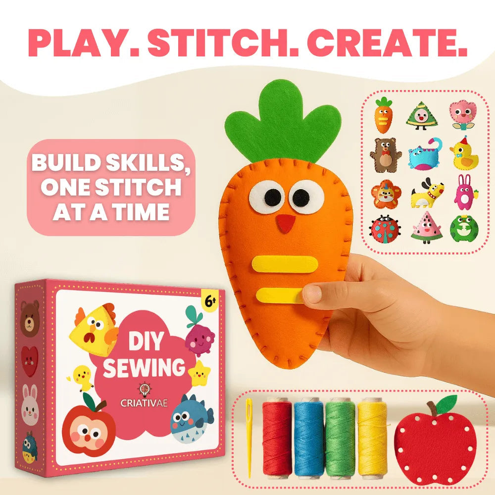 Children's DIY Handcraft Sewing Fun
