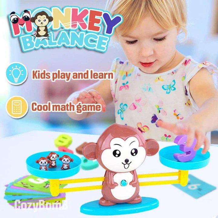 Kids Educational Monkey Balance Math Game Toy