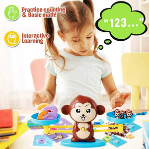 Kids Educational Monkey Balance Math Game Toy