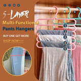 5 in 1 Multifunctional Closet Pant Hangers