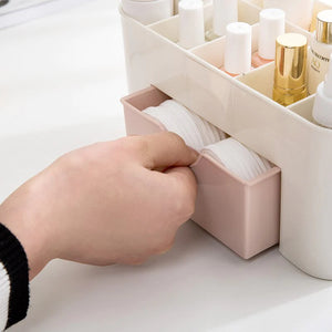 Mini Cosmetic Organizer With Drawer
