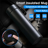 Smart LED Temperature Display Water Bottle 500ML