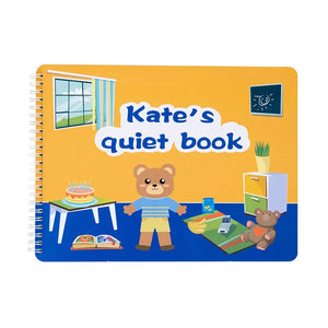 Educational Kids Quiet Book – Brain Boosting Activity  Pre Schooling Book