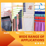 5 in 1 Multifunctional Closet Pant Hangers