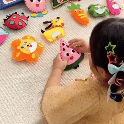 Children's DIY Handcraft Sewing Fun
