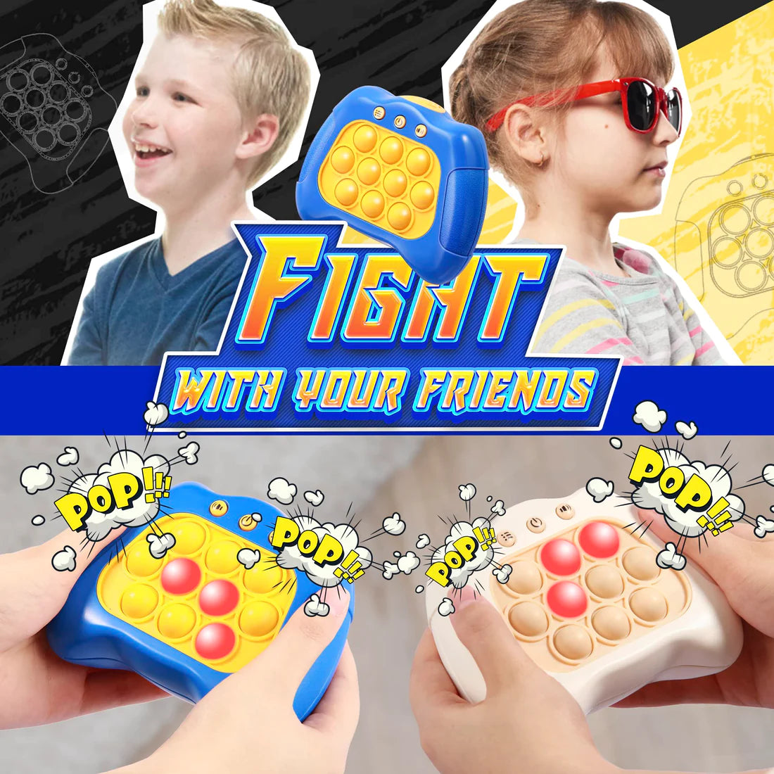 LIGHTEN UP POP-IT FIDGET GAME