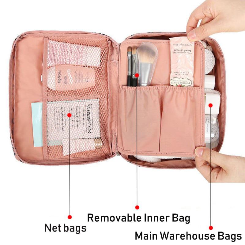 Multifunction Women Makeup Cosmetic Travel Pouch