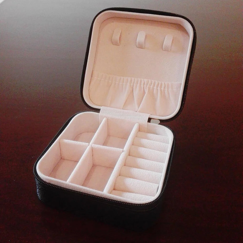 Portable Jewelry Box Organizer