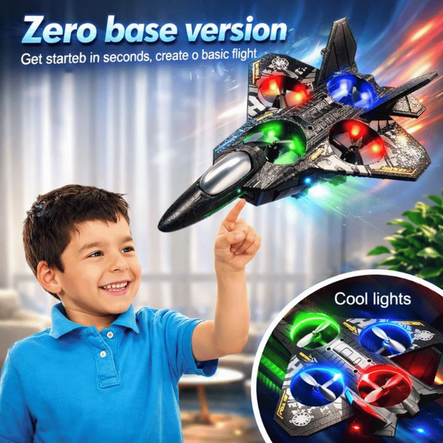 Premium Quality Rechargeable RC Fighter Combat Aircraft With 360 Flip