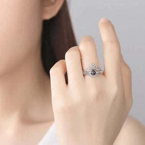 I Love You In 100 Languages Elegance Ring