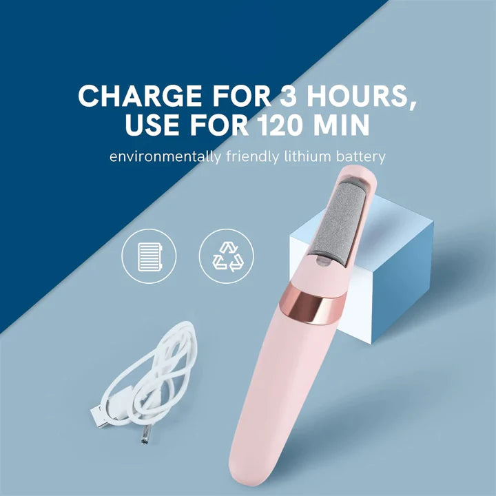 Rechargeable Foot File for Heels Grinding Pedicure Tools