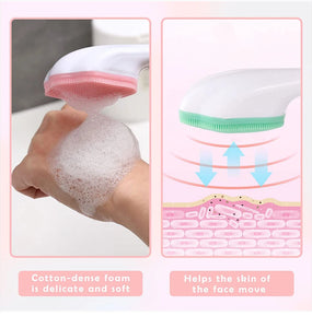 Silicon Face Scrubber Cleaning Brush