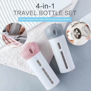 4 In 1 Portable Travel Dispenser Bottle