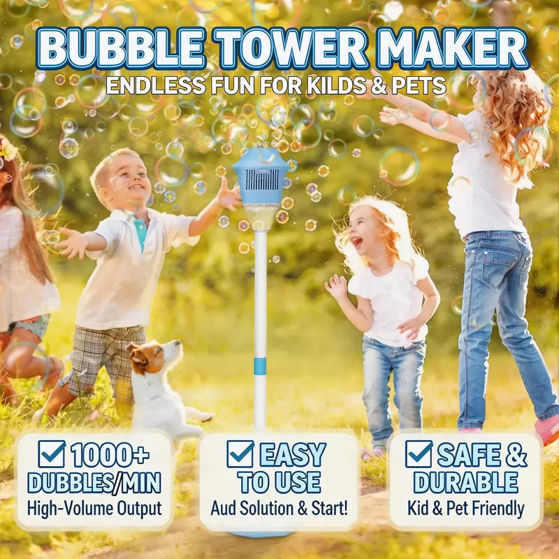 Rechargeable Bubble Street Lamp Toy with Lights