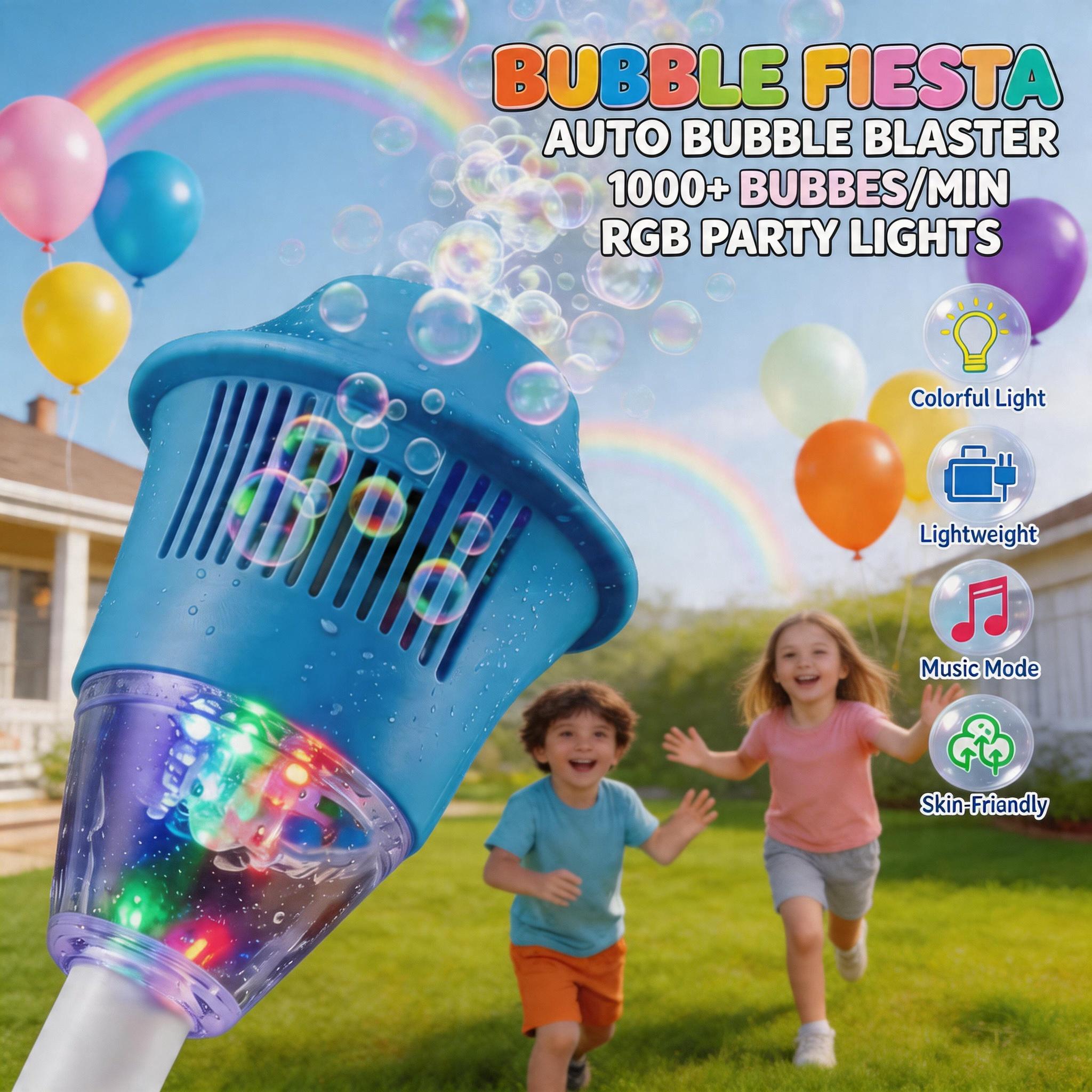 Rechargeable Bubble Street Lamp Toy with Lights
