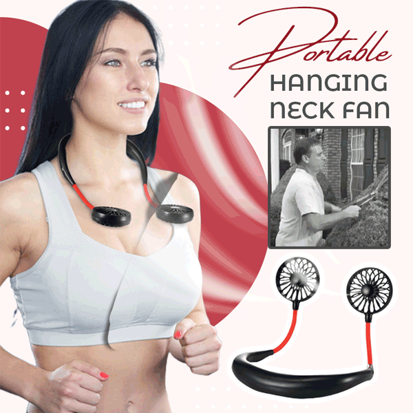 HIGH SPEED PORTABLE NECK FAN - USB CHARGEABLE