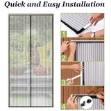 Magnetic Mesh Screen Anti Mosquito Door