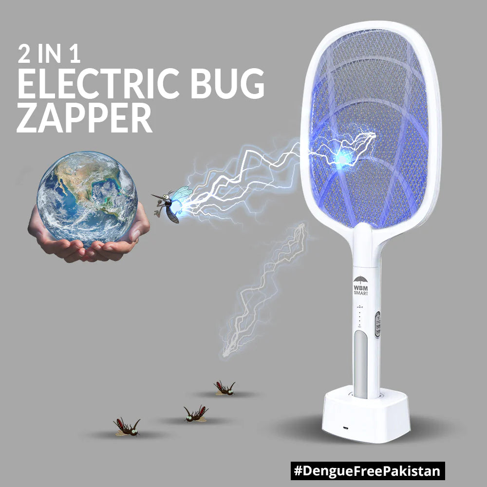 2 in 1 Rechargeable Mosquito Racket
