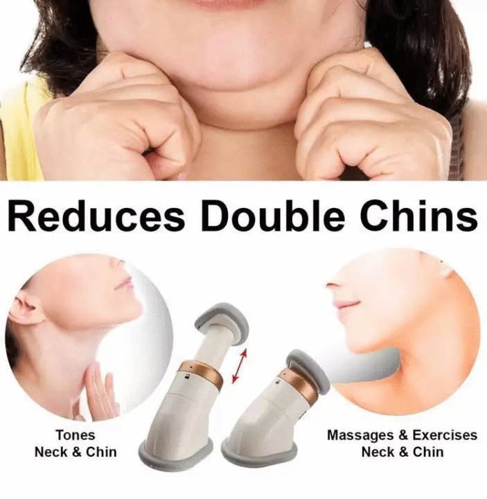 Neckline Slimmer & Toning Massager, Double Chin Remover