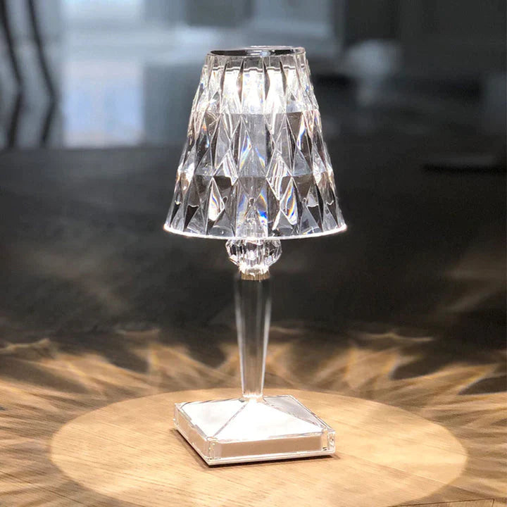 Rechargeable LED Crystal Lamp