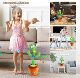 Rechargeable Dancing Cactus Toy -Singing Talking & Recording Learning Toy For Kids