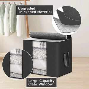 Clothes Storage Bag - Portable and Foldable (Pack of 3)
