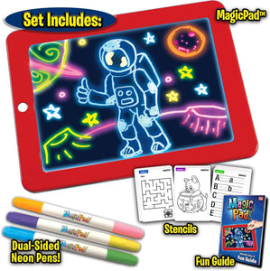 Kids 3D Magic Light-Up Drawing Pad