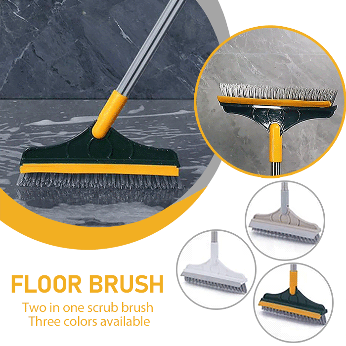 2 in 1 Strong Cleaning Floor Brush With Long Handle – luxurious.pk
