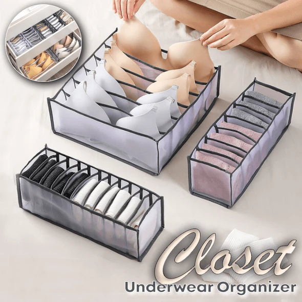 Closet Garments Organizer - Pack of 3