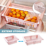 Adjustable Fridge Storage Basket